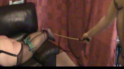 Rosie's Bastinado punishment and calf caning. Ouch, Ouch, OUCH!!